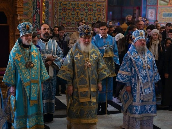 В Калужской епархии прошло празднование «Калужской» иконе Пресвятой Богородицы